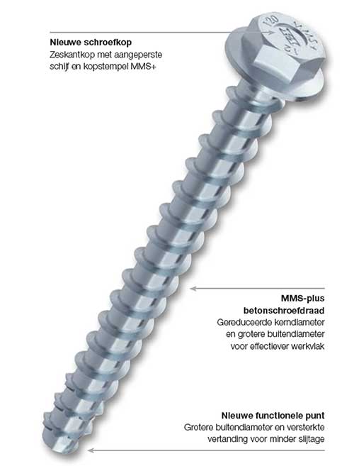 Heco Multi-monit schroef